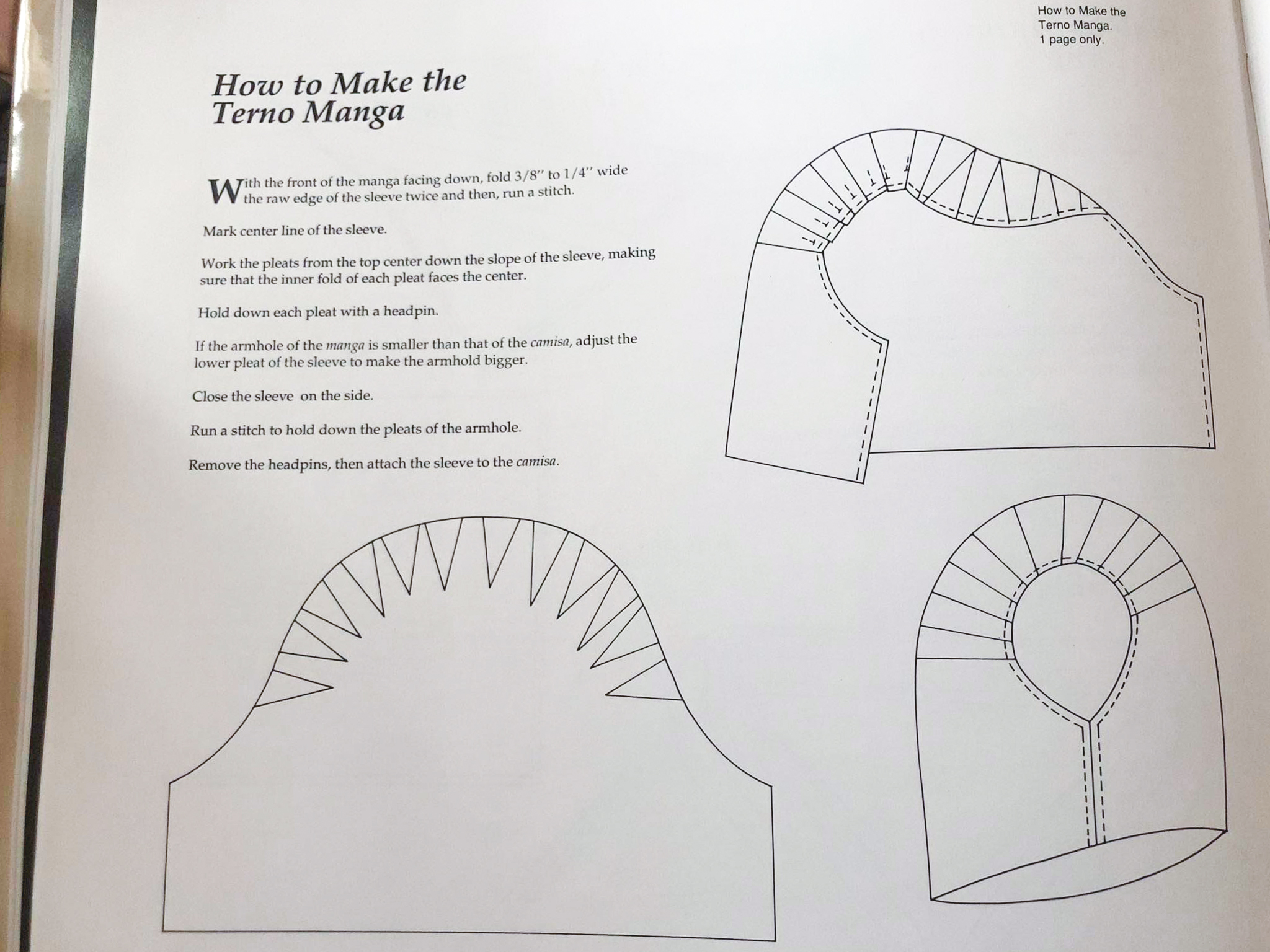 diy filipiniana sleeves